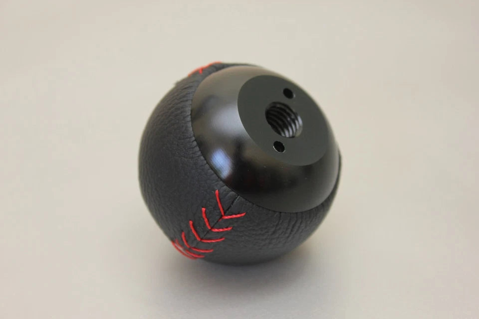 Mugen 5 Speed Gear Shift Knob 10x1.5 Black Leather Honda City Covic Integra Fit