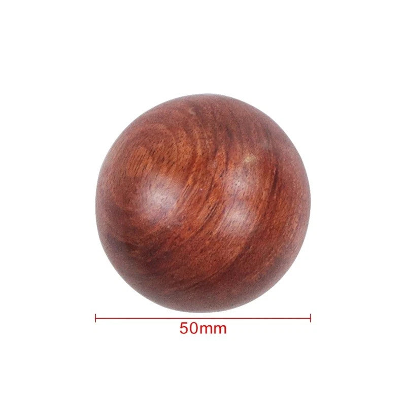 Real Wood Round 50mm Gear Knob M12x1.25 M10x1.5 M10x1.25 M8x1.25 NEW