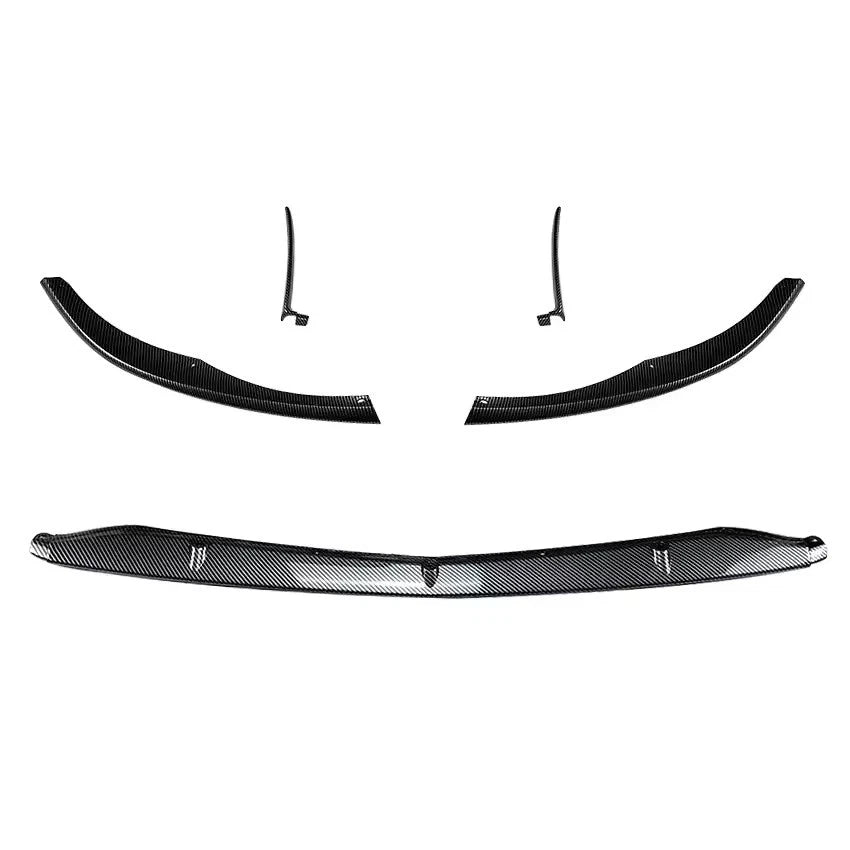 Front Bumper Lip Diffuser Spoiler for Mercedes-Benz C-Class W205 C205 C63 AMG