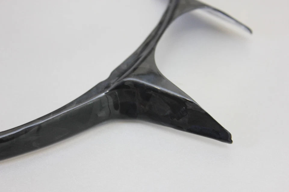 Steering Wheel Cover Trim Genuine Forged Carbon fits Toyota GR86 Subaru BRZ