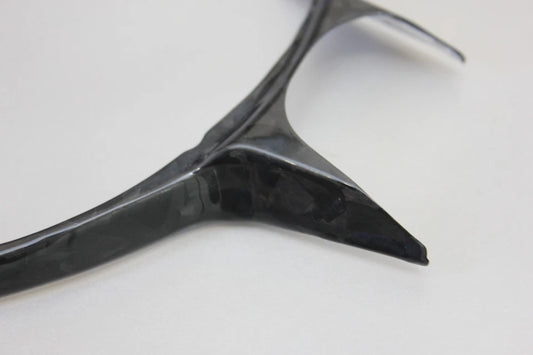 Steering Wheel Cover Trim Genuine Forged Carbon fits Toyota GR86 Subaru BRZ