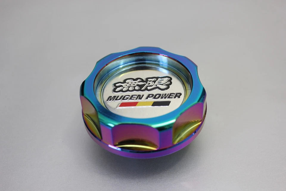 Mugen Honda Engine Oil Cap Iridescence Anodised Aluminium S2000 Civic Type R