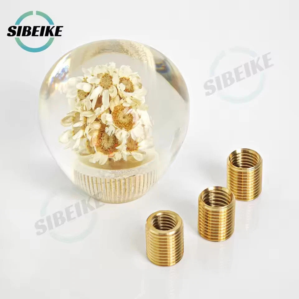 JDM Underwater Flower Shift Gear Knob M12x1.25 M10x1.5 M10x1.25 M8x1.25