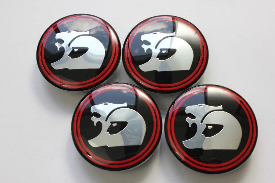 4 x HSV Wheel Centre Cap Set 60mm / 55mm for Holden Commodore Astra Monaro