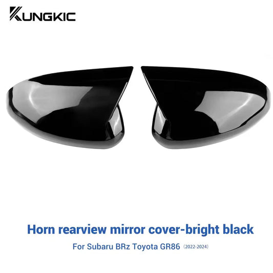 Rearview Mirror Cover Black Carbon for Toyota GR86 Subaru BRZ 2021 - 2025