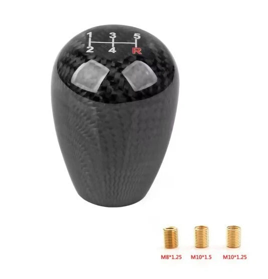 Genuine Carbon Fibre Gear Knob M81.25 M101.5 M101.25 M121.25 5 or 6 Speed NEW