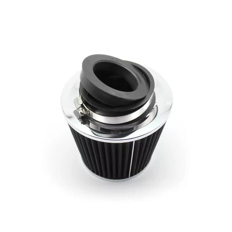 Performance High Flow Cold Air Intake Filter Kit with 63 70 76 80 90mm Adapters