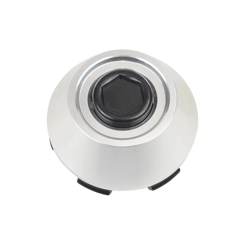 2 x Bolt Design B-Type Racing Wheel Centre Cap 64mm Face 62mm Clip Universal