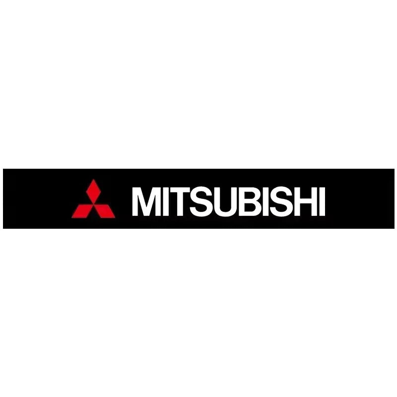 Windshiled Sun Blocker PET Sticker for Mitsubishi Ralliart Lancer Outlander NEW
