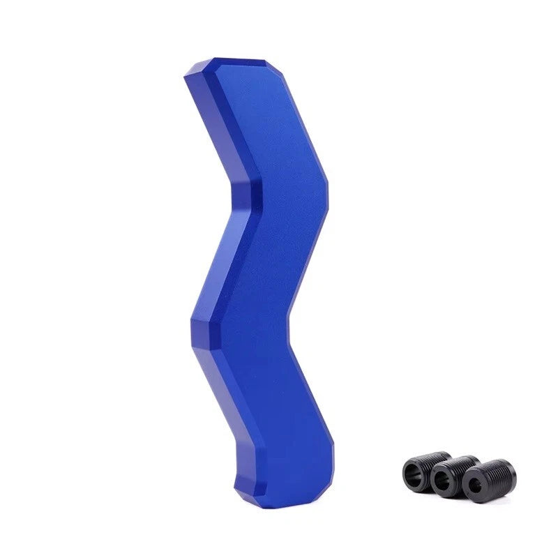 Z Squiggly Line Aluminium Ball Gear Shift Knob M12 M10 M8 Multi Colour Universal