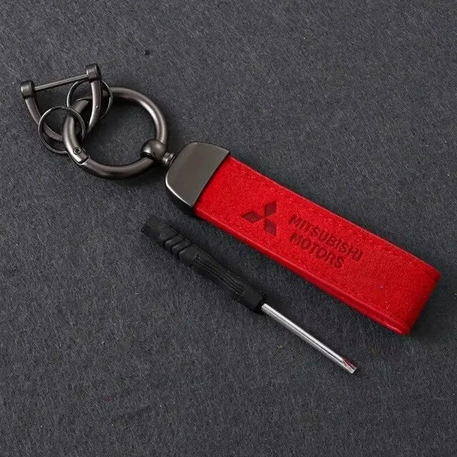Mitsubishi Keyring Keychain for Evolution Lancer Colt Pajero Outlander NEW