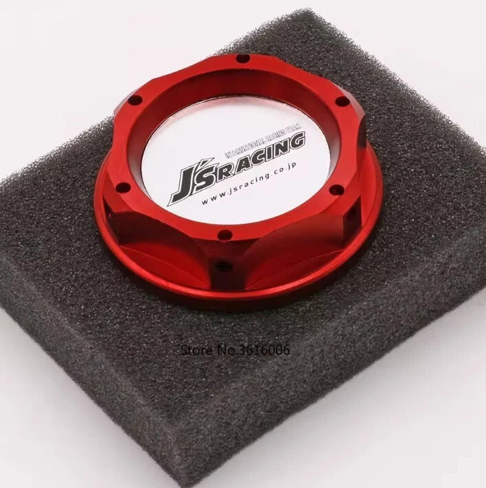 JS Racing CNC Aluminum Engine Oil Cap Tank Cover for Honda Civic Accord Jazz