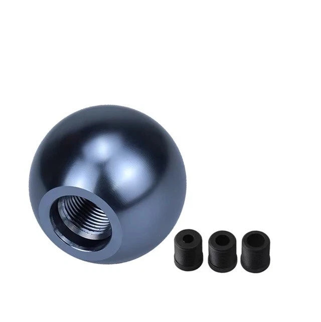 Clean Simple Aluminium Ball Gear Shift Knob M12 M10 M8 Universal Fitment