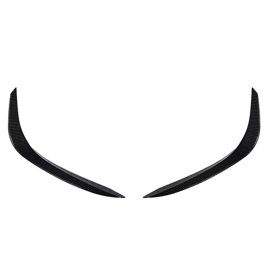 Front Bumper Lip Spoiler Splitter Vent Trim for Mercedes-Benz C-Class W206 AMG