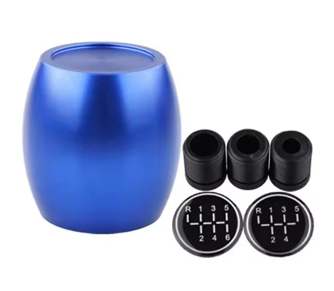 Aluminium 5 6 Speed Configuration Gear Knob M8x1.25, M10x1.25, M10x1.5 M12x1.25