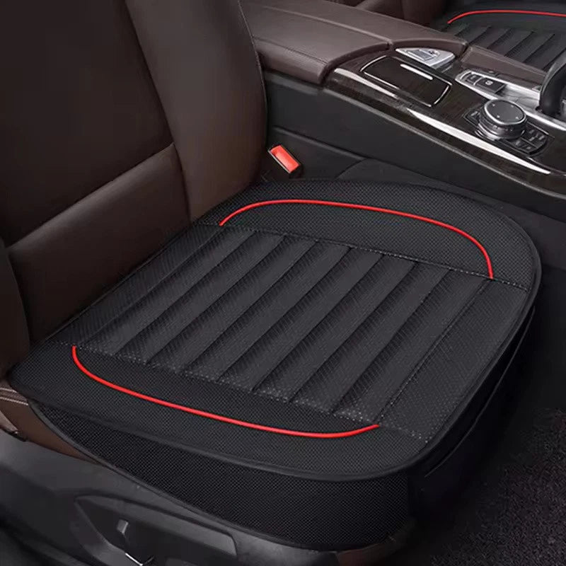 SEAMETAL Premium PU Leather Car Seat Cover Set Universal Fit Cushion Protector