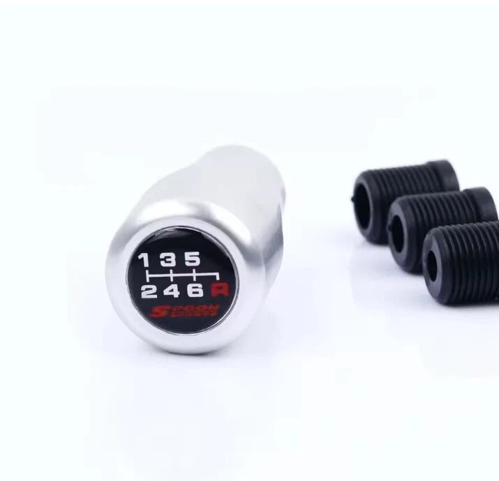 Spoon 5 & 6 Speed Configuration Aluminium Ball Gear Shift Knob M12 M10 M8