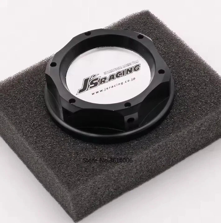 JS Racing CNC Aluminum Engine Oil Cap Tank Cover for Honda Civic Accord Jazz
