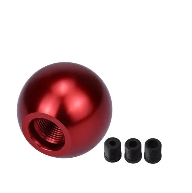 Clean Simple Aluminium Ball Gear Shift Knob M12 M10 M8 Universal Fitment