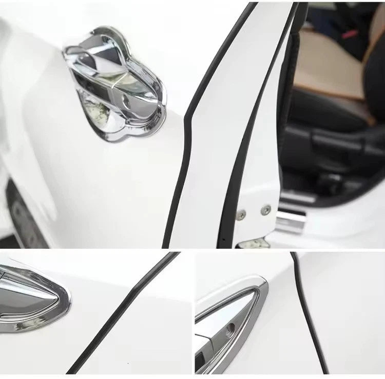 5M Car Door Edge Protector Strip Universal Rubber Guard with Adhesive Scratch