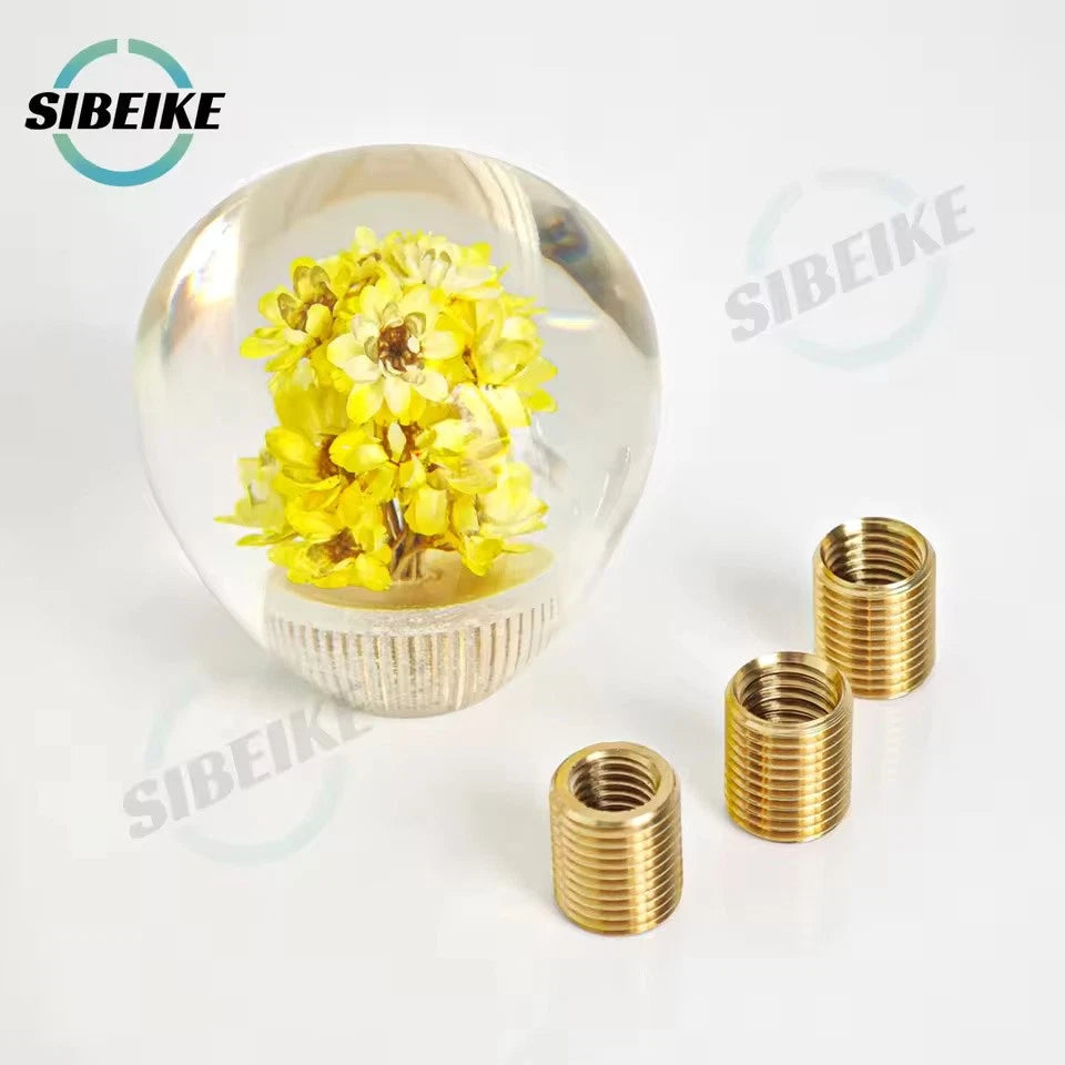 JDM Underwater Flower Shift Gear Knob M12x1.25 M10x1.5 M10x1.25 M8x1.25