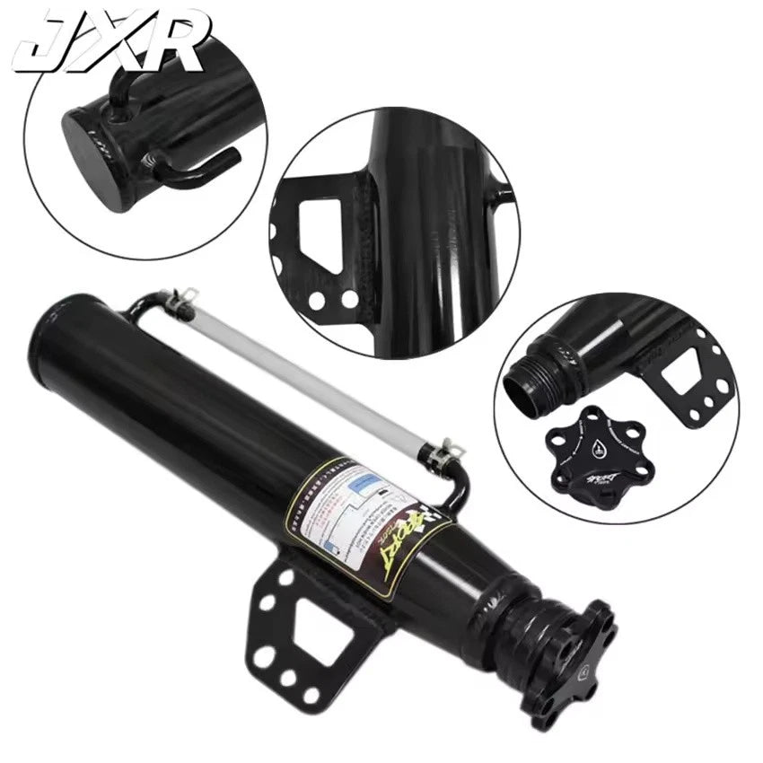 Aluminum Coolant Expansion Tank Universal Radiator Overflow Reservoir