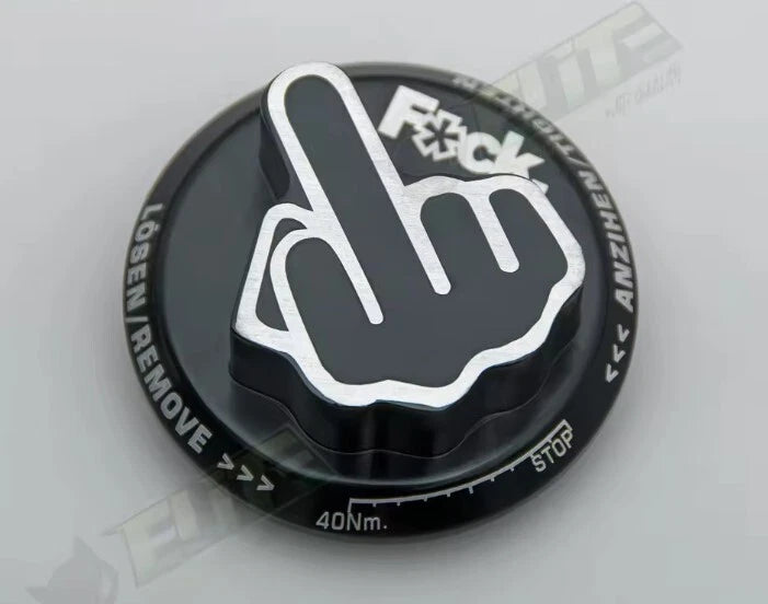 F*ck Engine Oil Cap Cover Screw on for Honda Civic Red Purple Black Blue Silver