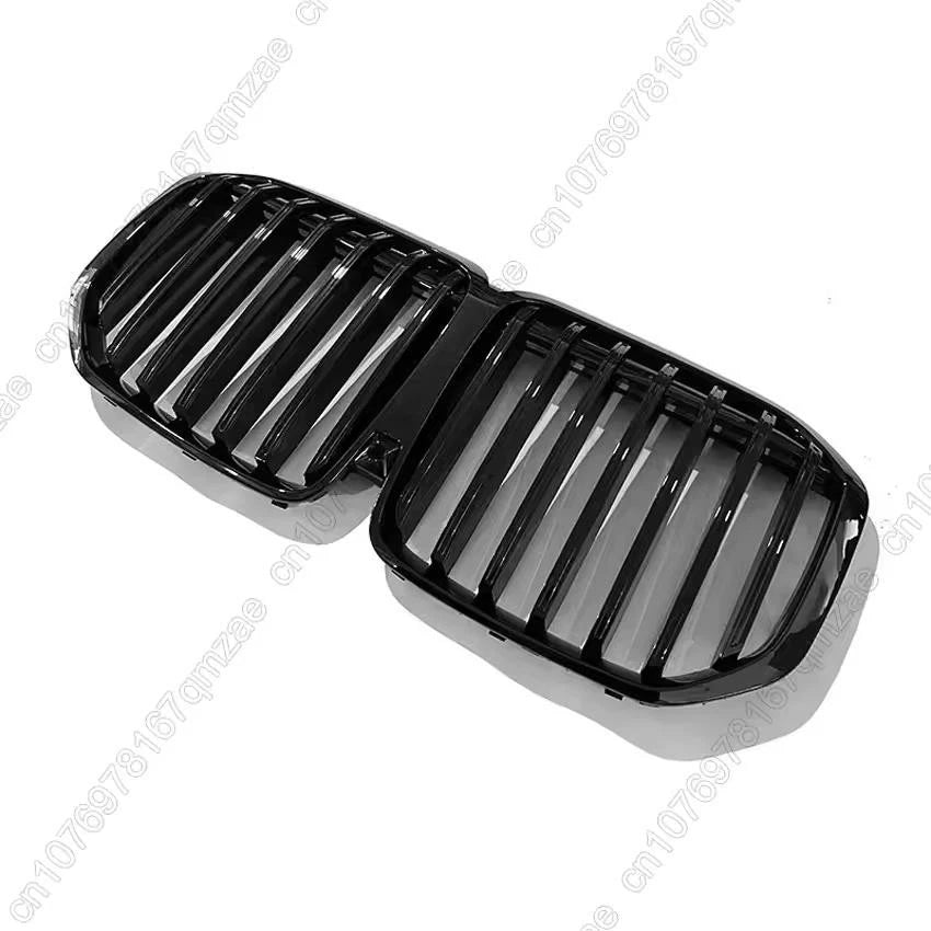 Front Grille Upgrade ABS Sport Single Line Mesh Radiator for BMW X7 G07 LCI