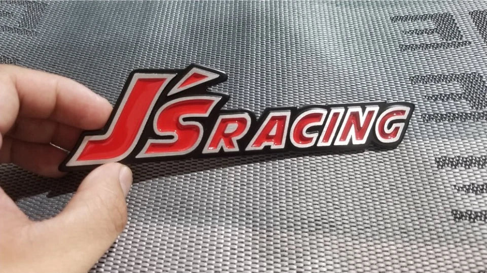 J'S Racing Car Badge Emblem JDM Japan for Honda S2000 Integra Civic Accord EK
