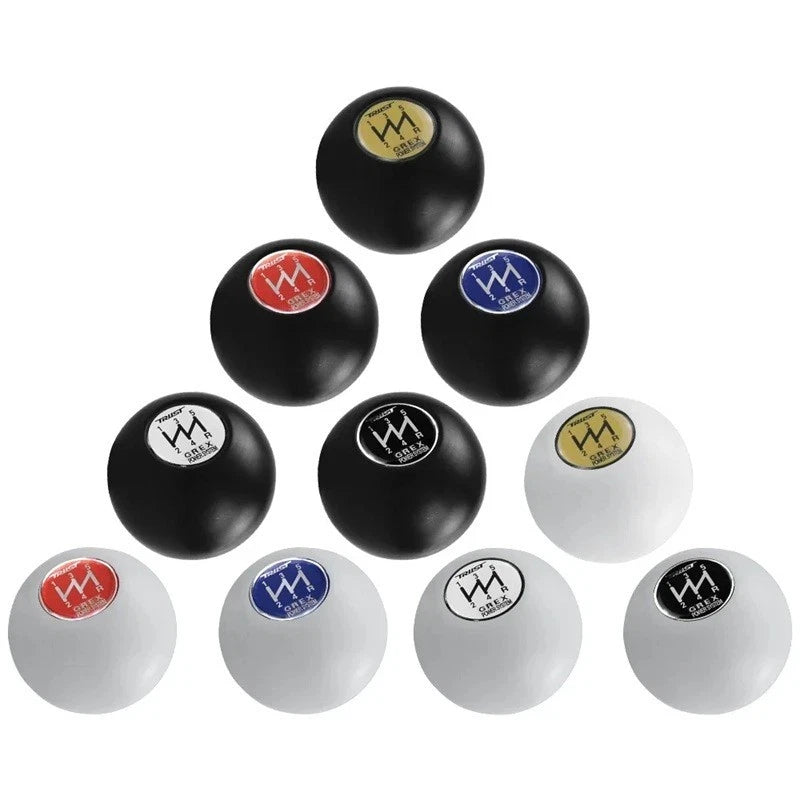TRUST 5 Speed Ball Gear Knob M8x1.25, M10x1.25, M10x1.5 M12x1.25 NEW in Box