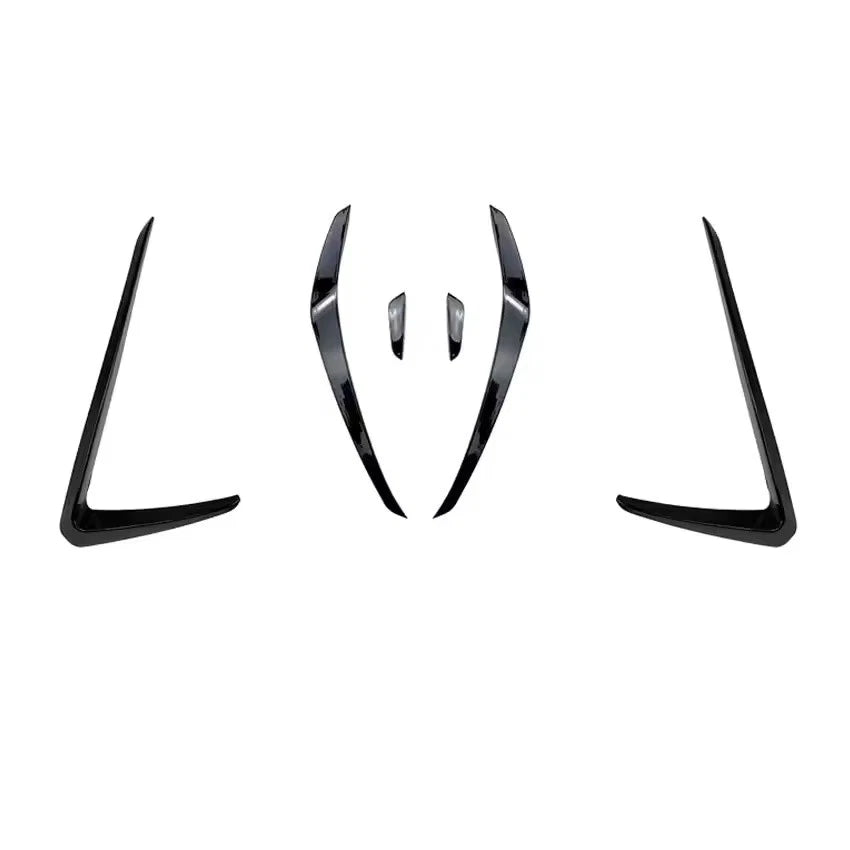Front Bumper Side Air Vent Trim Frame Splitter Lip for VW Golf 7 GTI 2013–2016