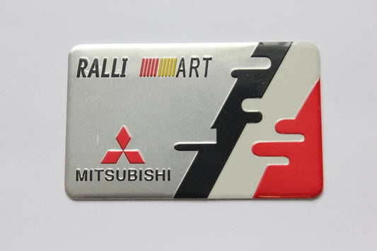 Ralliart Boot Fender Badge Emblem for Mitsubishi EVO Lancer FTO GT Triton