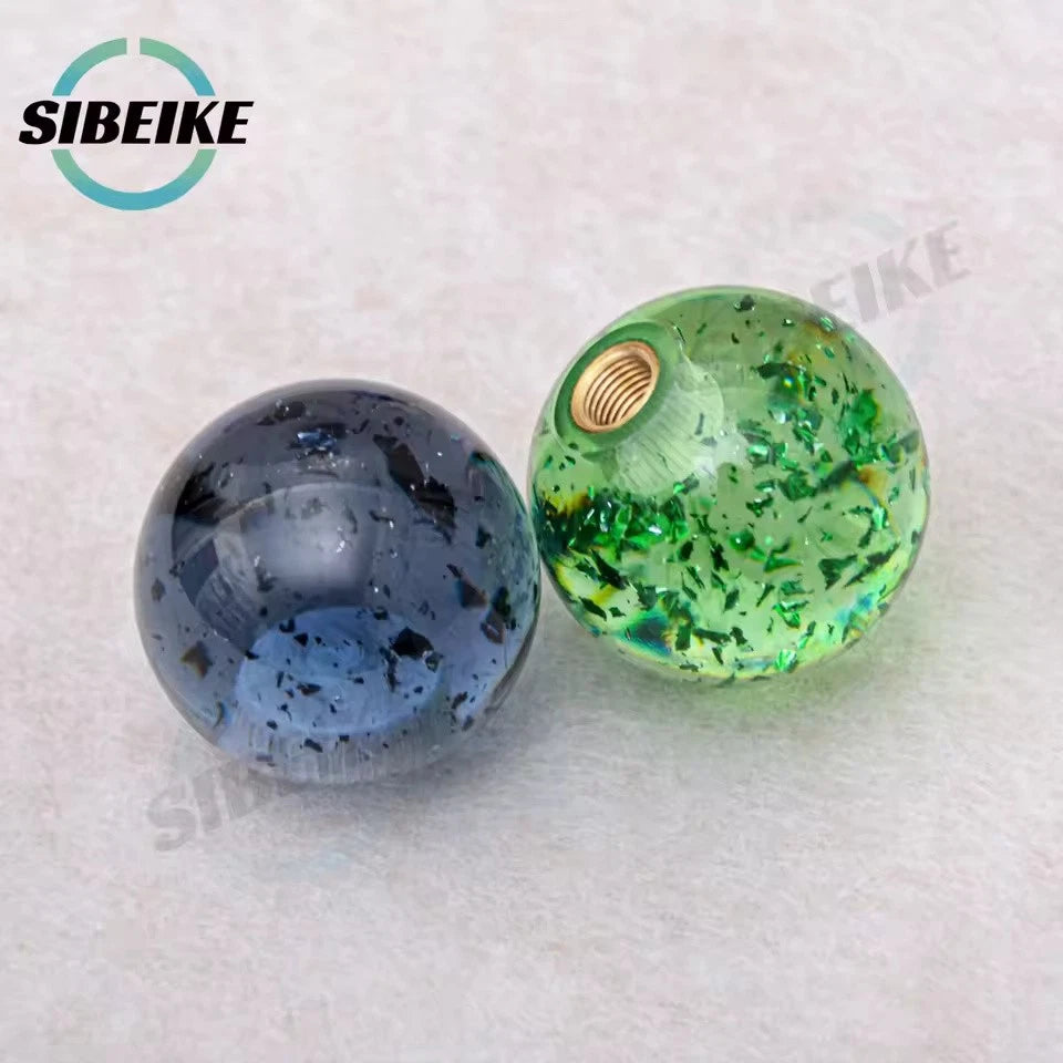 JDM Acrylic Ball Shift Gear Knob Universal M12x1.25 M10x1.5 M10x1.25 M8x1.25