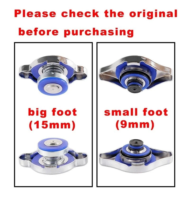 Greddy Radiator Cap 1.3kg 127kPa - 15mm Foot fit Mitsubishi Toyota Honda Nissan