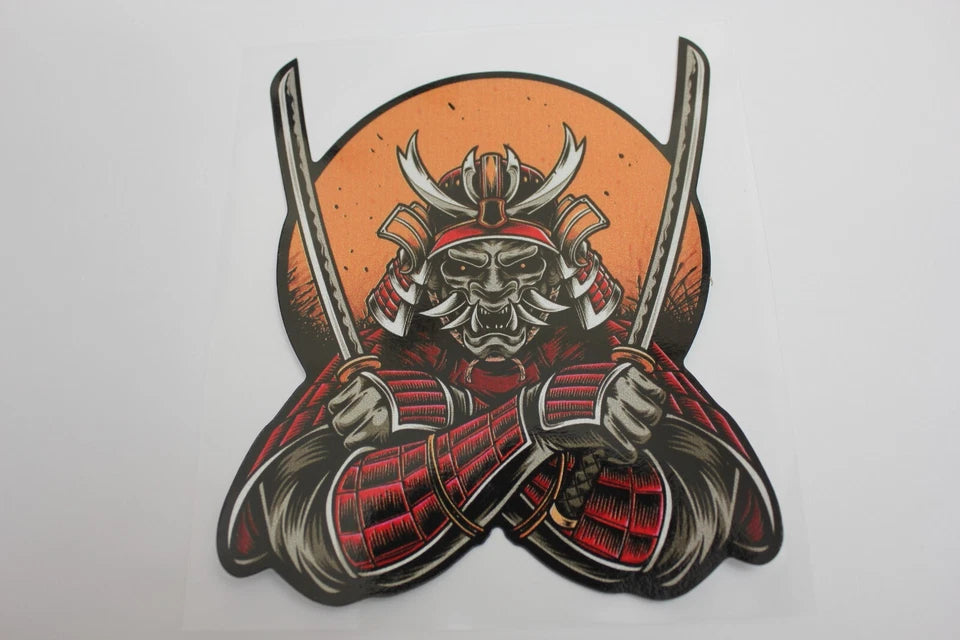 Japanese Samurai Katana Car Decal Sticker for Mitsubishi Hyundai Toyota Honda
