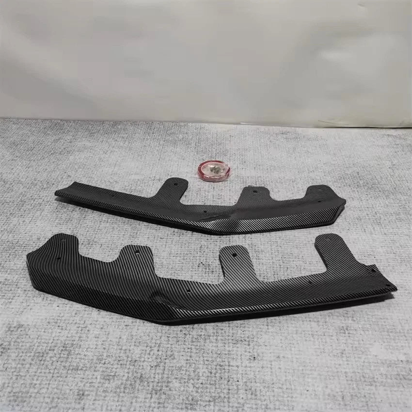 Front Bumper Spoiler Lip Kit Black ABS for BMW X1 U11 Sports Version 2023–2024