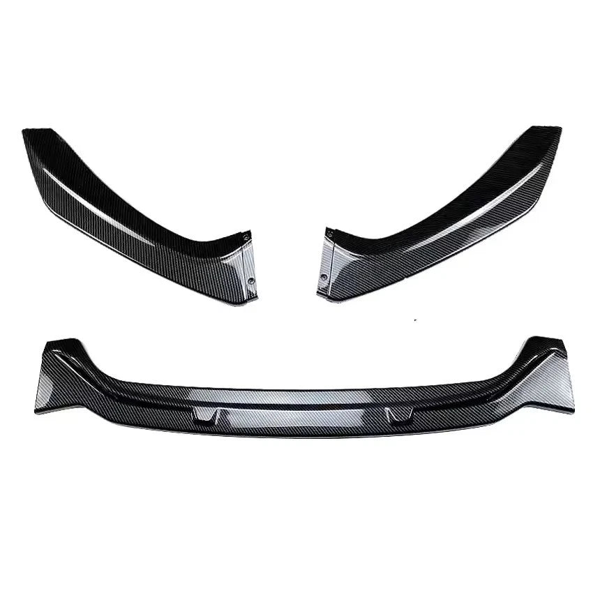 Front Bumper Lip Splitter Black Carbon for BMW 1 Series F20/F21 M-Pack 2015–2019