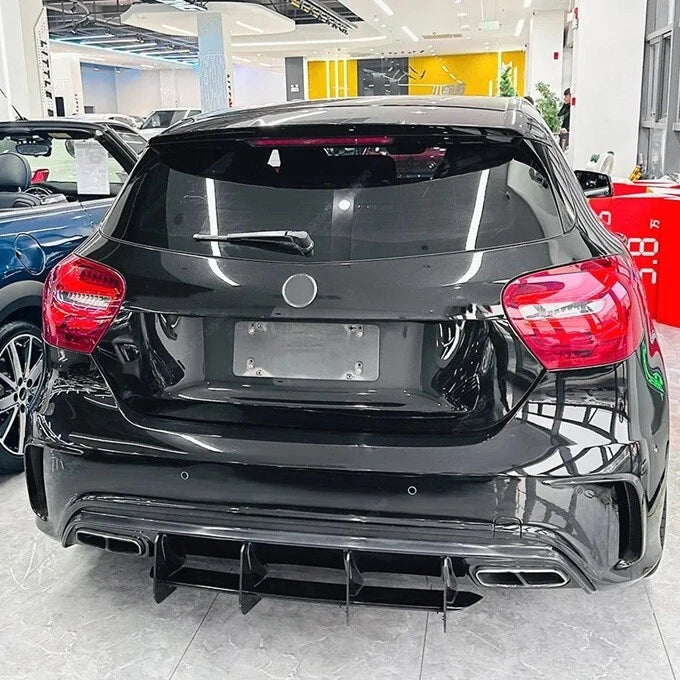 Rear Diffuser Bottom Lip Spoiler for Mercedes A45 A180 A200 A250 W176 13 - 18