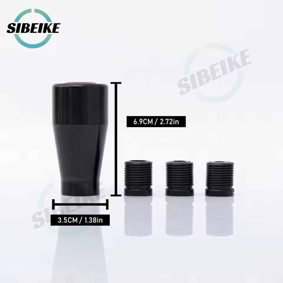 5 Speed Gear Shift Knob Green Blue Black M12x1.25 M10x1.5 M10x1.25 M8x1.25