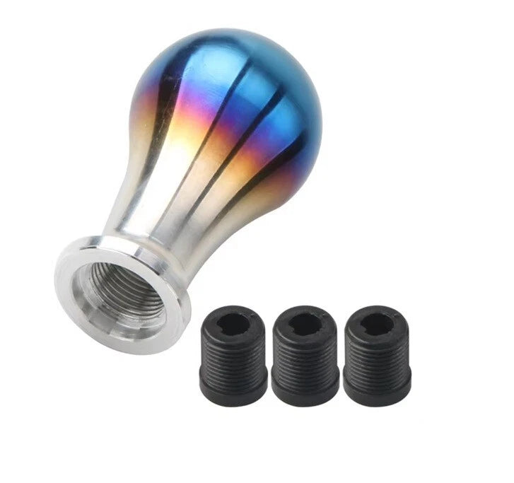 Short Aluminium JDM Design Gear Shift Knob M8x1.25 M10x1.25 M10x1.5 M12x1.25