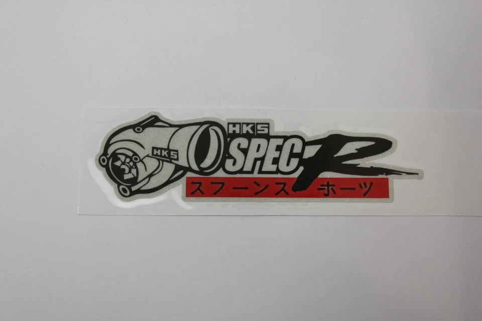 HKS Spec R Turbo Decal Sticker for Toyota Nissan Subaru Nissan Mitsubishi Mazda