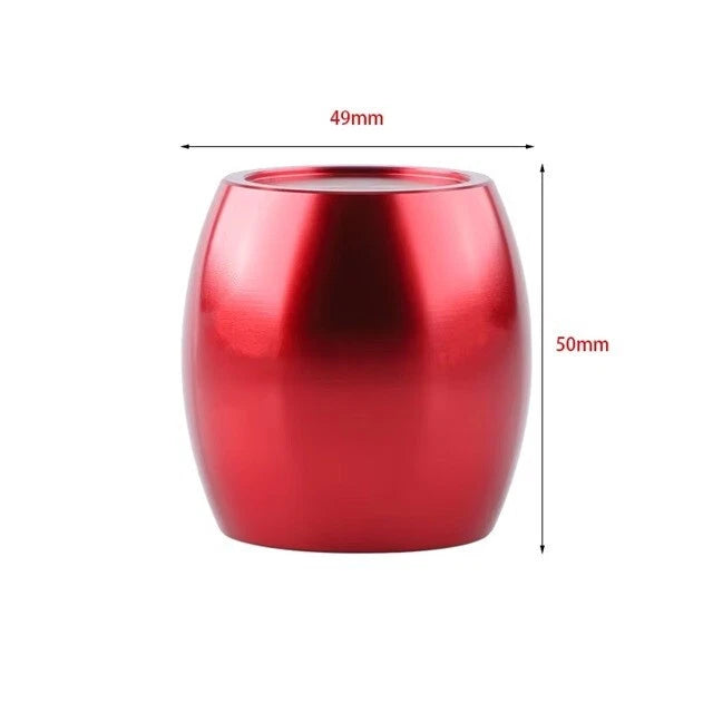 6 5 Speed Aluminium Gear Shift Knob M12x1.25 M10x 1.5 M10x1.25 M8x1.25 Universal