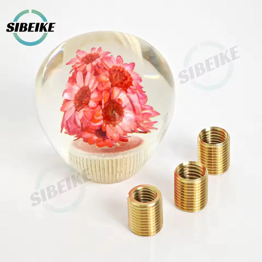 JDM Underwater Flower Shift Gear Knob M12x1.25 M10x1.5 M10x1.25 M8x1.25