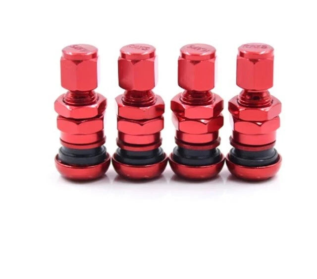 4 pcs Aluminium Wheel Value Tire Stem Cap for Rays Silver Purple Golde Green