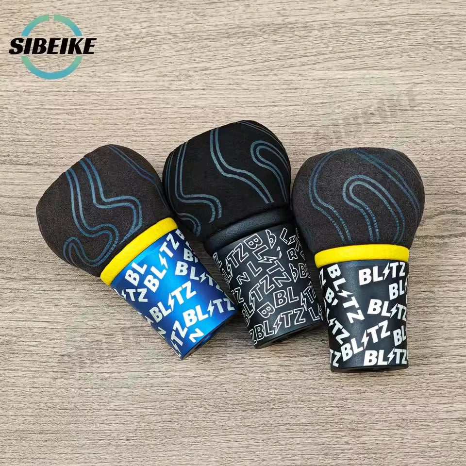 BLITZ Ultra Graffiti Leather Shift Gear Knob M12x1.25 M10x1.5 M10x1.25 M8x1.25