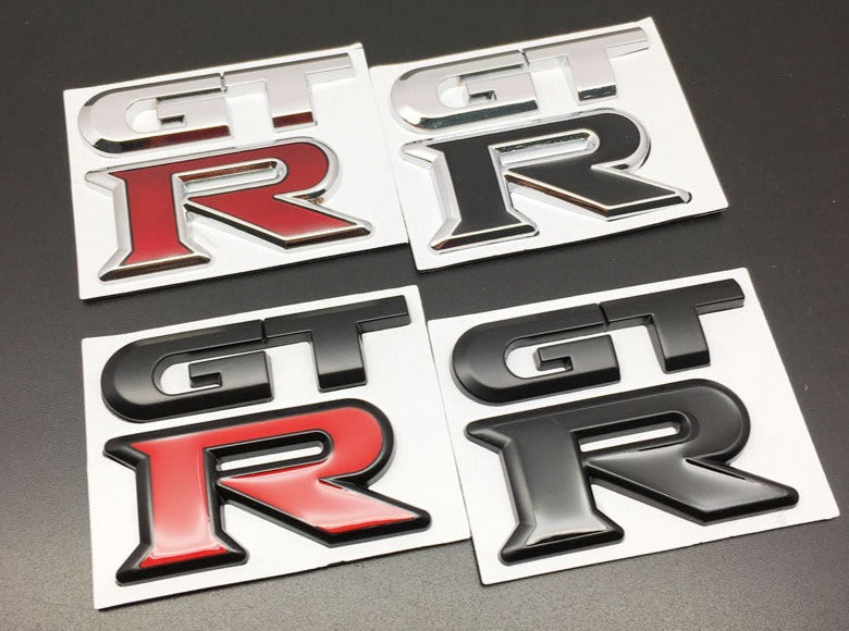 GTR Badge 3D Alloy Emblem (Nissan)